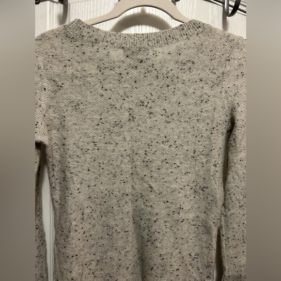 Rag & bone 100% cashmere tunic sweater women’s XS gray speckled quiet luxury - Picture 14 of 15